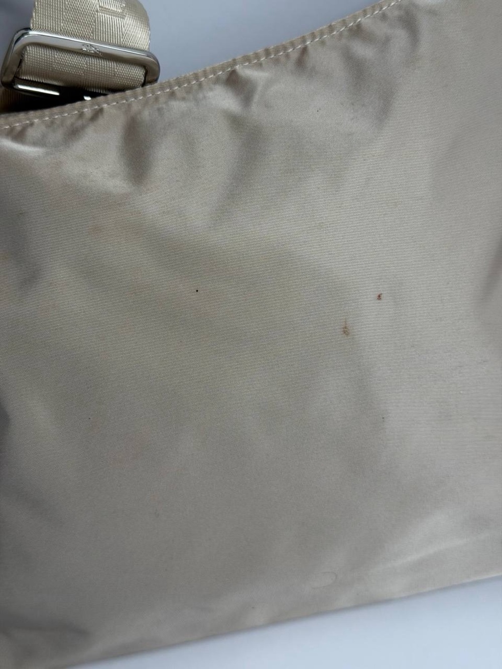 Longchamp Beige Nylon Crossbody Bag - Picture 7 of 11